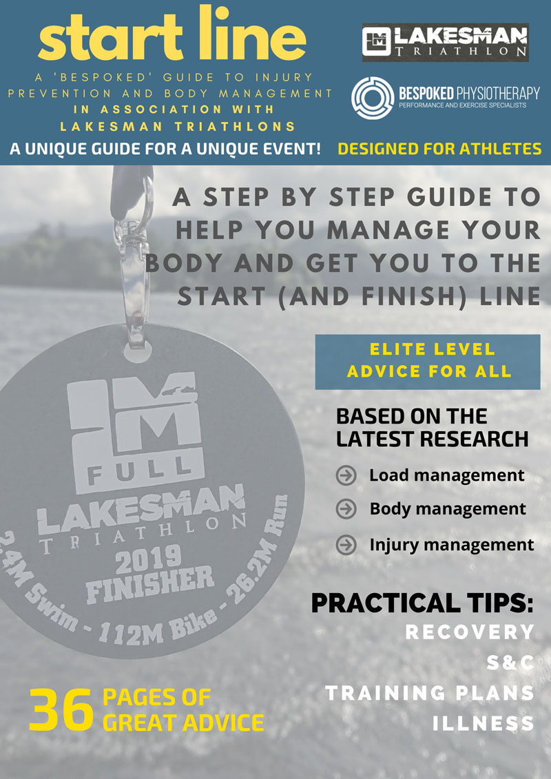 Long and Middle Distance Triathlon Injury Prevention Guide Flyer